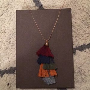 Tassel necklace
